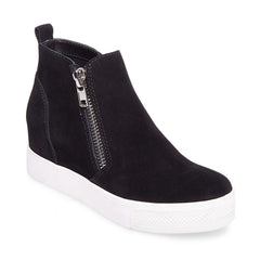 WEDGIE BLACK SUEDE - SM REBOOTED