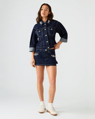 BRIELLIA SKIRT BIJOU BLUE