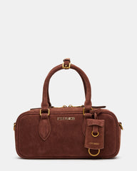 MERIT BAG CHESTNUT SUEDE