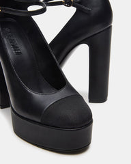 PEYTON BLACK LEATHER