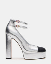 PEYTON SILVER LEATHER