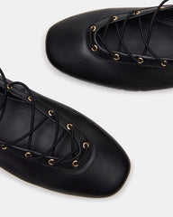 POINTE BLACK LEATHER