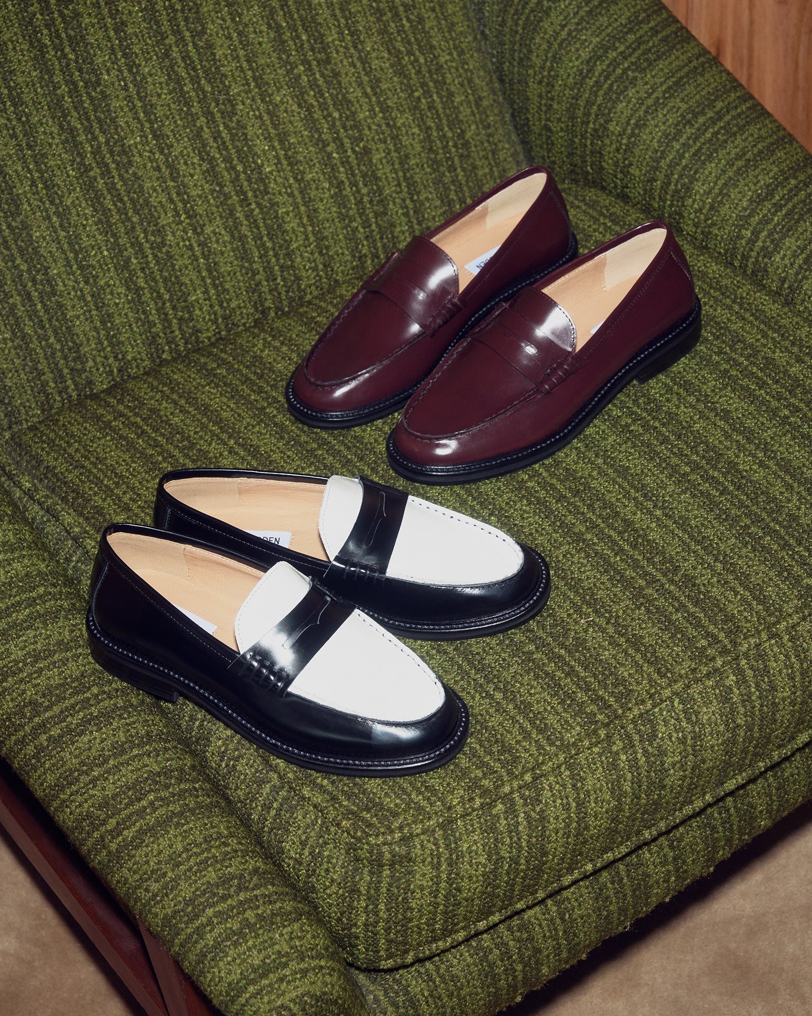 MADISON BURGUNDY BOX LEATHER