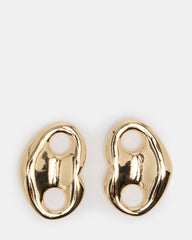 MARINER STUD EARRINGS GOLD