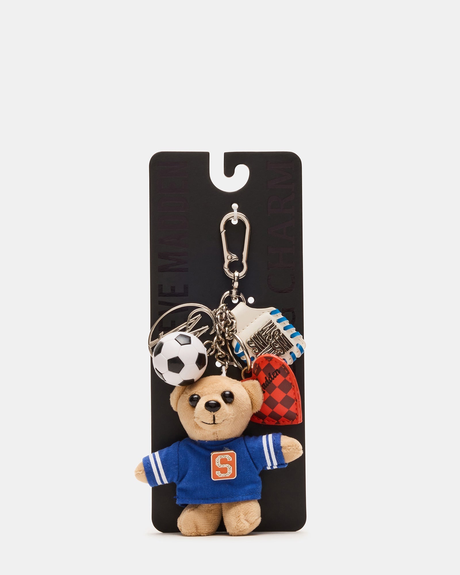 GOAL BAG CHARM BLUE MULTI