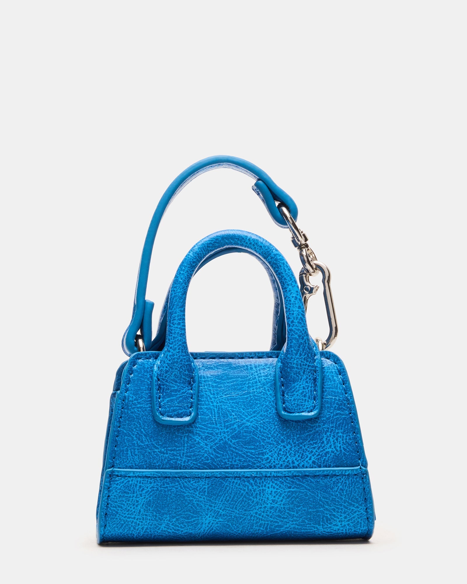 MICRO TOTE BAG CHARM BLUE