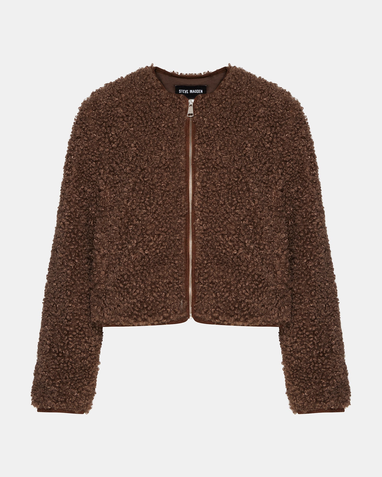 TEDDY JACKET BROWN