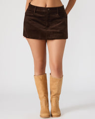 SIMONA SKIRT DARK ESPRESSO