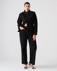 AVALINE CRYSTAL JEAN BLACK