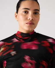 TAYLORE TOP BLURRY FLORAL