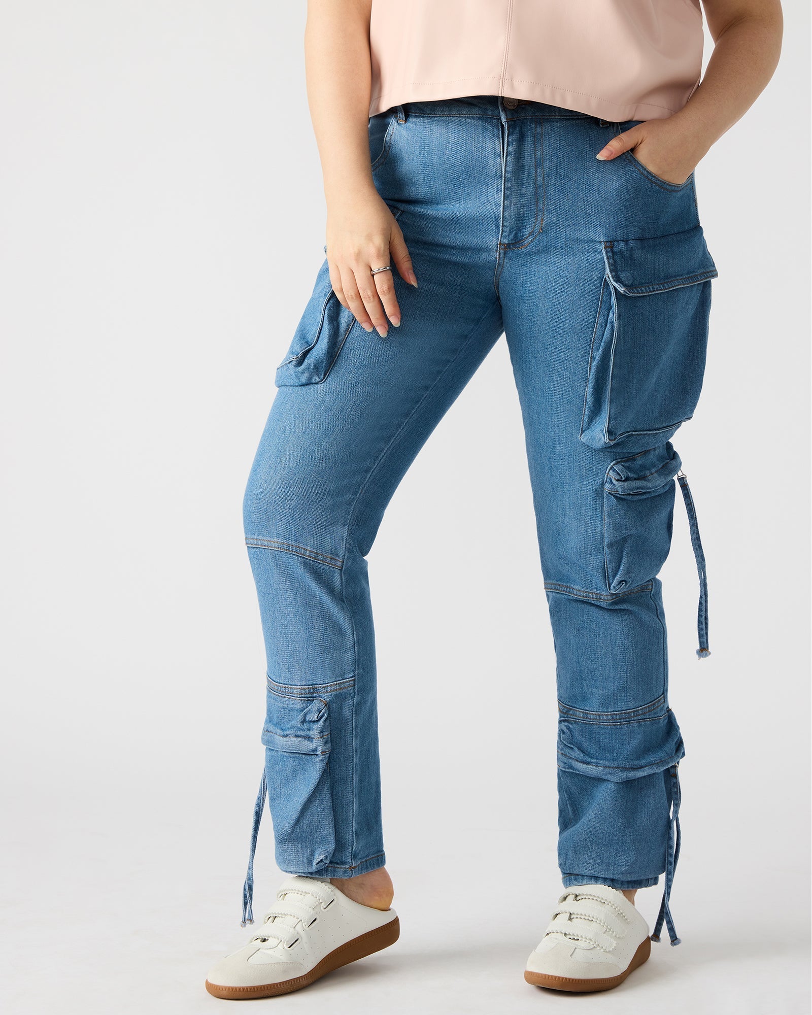 SKINNY DUO DENIM PANT
