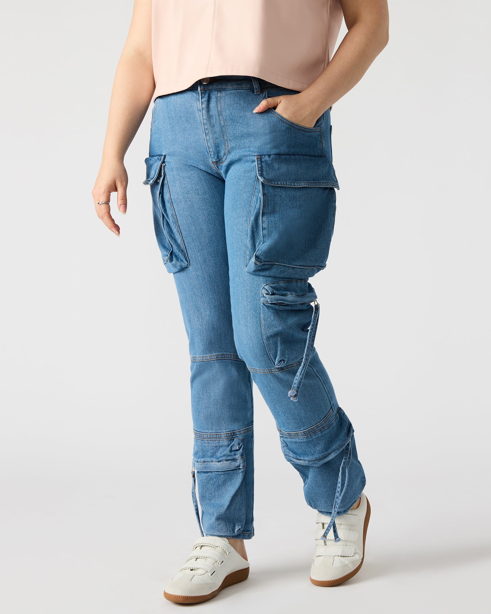 SKINNY DUO DENIM PANT