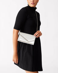 CLUTCHD BAG SILVER