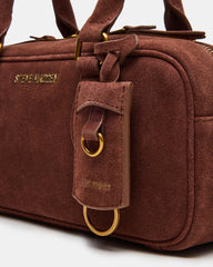 MERIT BAG CHESTNUT SUEDE