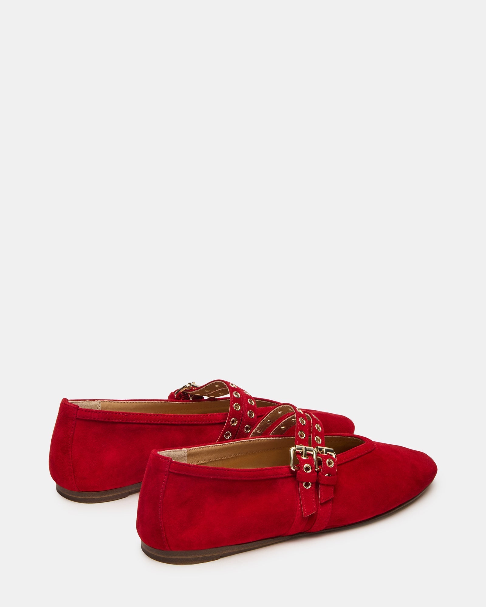 LYDIA RED SUEDE