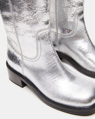 RIGGS SILVER LEATHER