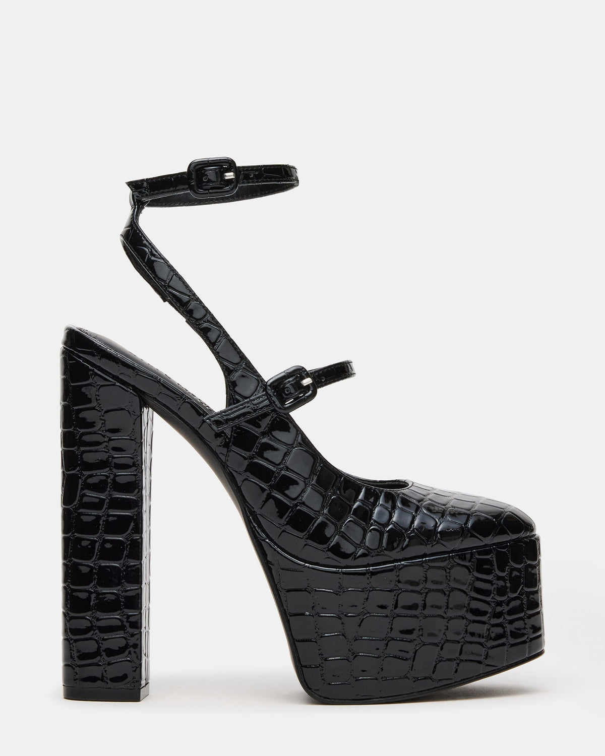 SCOTLYN BLACK CROCODILE