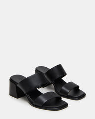 SYCAMORE BLACK LEATHER