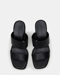 SYCAMORE BLACK LEATHER