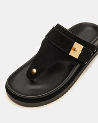 THONA BLACK SUEDE