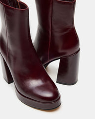 TYRA BURGUNDY LEATHER
